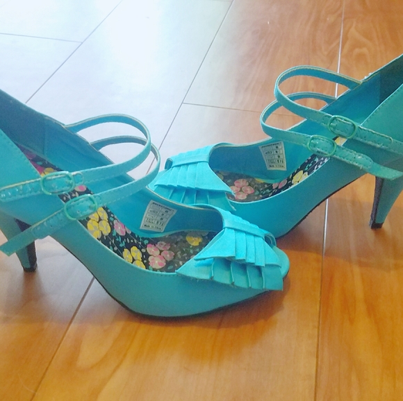 "Rocket Dog" Blue/Turquoise Sassy & Sweet Heels - Picture 2 of 11